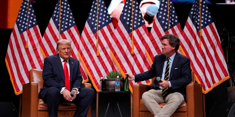 Trump behauptet auch diesmal, dass ihm ein Sieg nur durch Betrug zu nehmen wäre. - Foto: Julia Demaree Nikhinson/AP/dpa