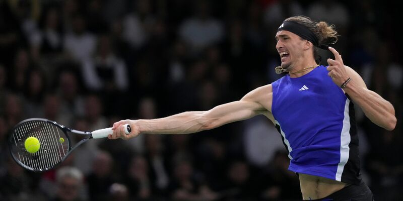 Alexander Zverev spielte beim Masters-1000-Finale in Paris groß auf. - Foto: Thibault Camus/AP