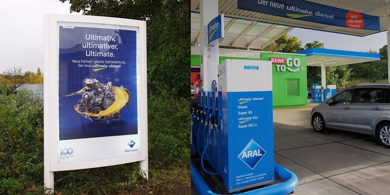 Neue Kraftstoffformel im 100. Jubiläumsjahr von Aral: Aral führt neue Formel für seinen Hochleistungskraftstoff Aral Ultimate Diesel ein - Foto: presseportal.de