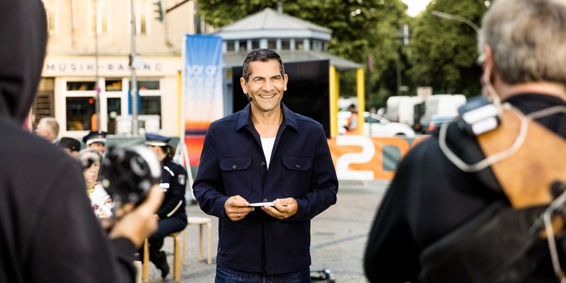 Die Zukunft der deutschen Einheit im Blick: ZDF-Morgenmagazin vor Ort in Halle - Foto: presseportal.de