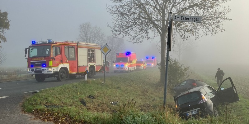 FW-WAF: Verkehrsunfall - Foto: presseportal.de