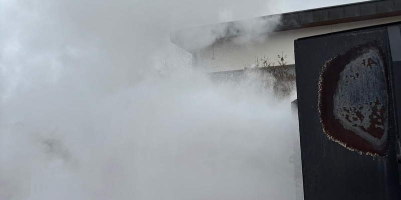 FW Allensbach: Heißausbildung - Brandbekämpfung und Menschenrettung unter realen Bedingungen - Foto: presseportal.de