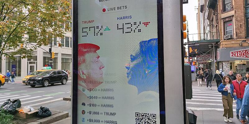 Wetten auf den Ausgang der US-Wahl 2024 am 04.11.2024 - Foto: über dts Nachrichtenagentur