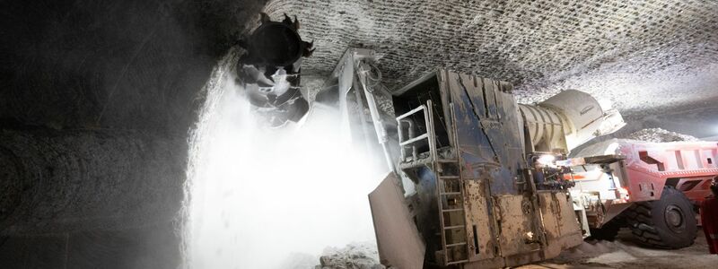 Salz liegt in Deutschland tief unter der Erde und wird in Bergwerken abgebaut. (Archivbild) - Foto: Bernd Weißbrod/dpa