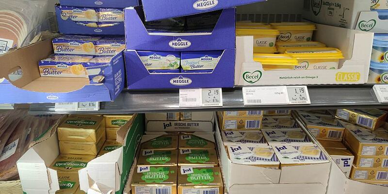 Butter in einem Supermarkt (Archiv) - Foto: über dts Nachrichtenagentur