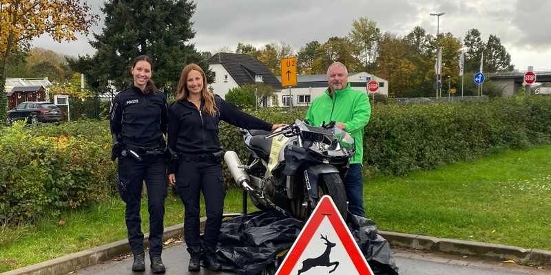 POL-NI: Unfall-Krad bei der Verkehrssicherheitswoche in Stolzenau - Foto: presseportal.de
