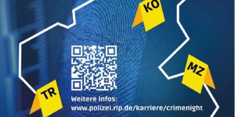 LKA-RP: Polizei Rheinland-Pfalz veranstaltet landesweite Crime Night am 22.November 2024 - Foto: presseportal.de