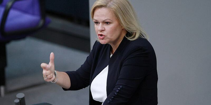 Nancy Faeser (Archiv) - Foto: über dts Nachrichtenagentur