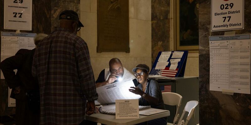 New York ist eine Hochburg der Demokraten - vor allem wegen der Metropole New York City.  - Foto: Yuki Iwamura/FR171758 AP/dpa