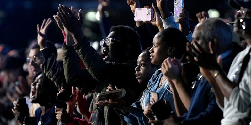 Virginia hat Harris sicher - aber die Zeichen stehen nicht gut. - Foto: Susan Walsh/AP/dpa