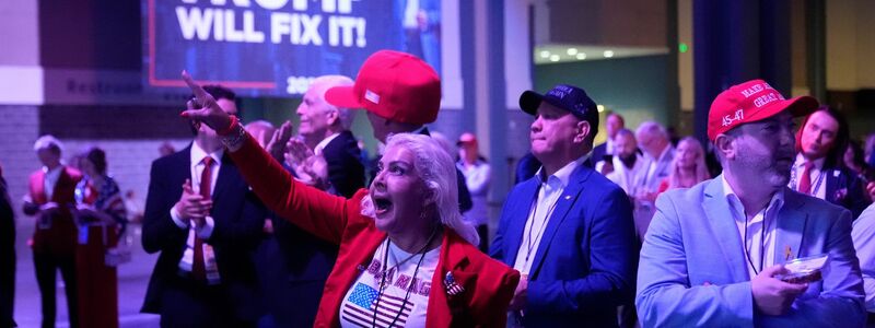 North Carolina und Georgia bringen Trump auf die Gewinnerstraße. - Foto: Alex Brandon/AP/dpa