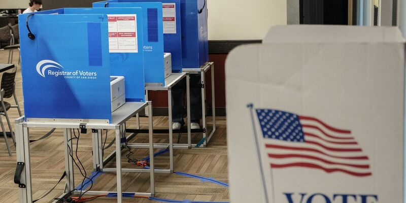 Die Wahllokale in allen US-Bundesstaaten haben geschlossen.  - Foto: Michael Ho Wai Lee/SOPA Images via ZUMA Press Wire/dpa