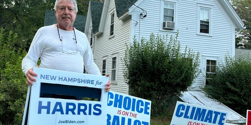 Ein Sieg der Demokratin Harris in New Hampshire galt als sicher. (Archivbild) - Foto: Holly Ramer/AP/dpa