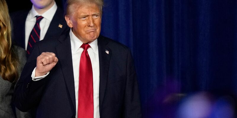 Kämpferisch und ein Instinkt für das, was vielen US-Bürgern gerade Sorgen macht - so hat Trump gepunktet. - Foto: Alex Brandon/AP