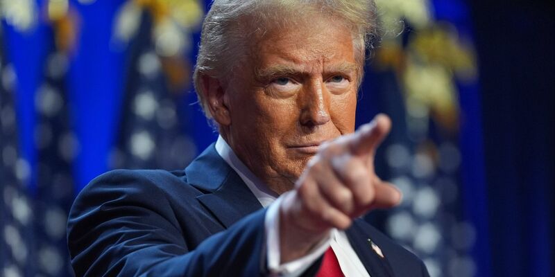 Besser als in allen Umfragen: Donald Trump triumphiert - Foto: Evan Vucci/AP/dpa