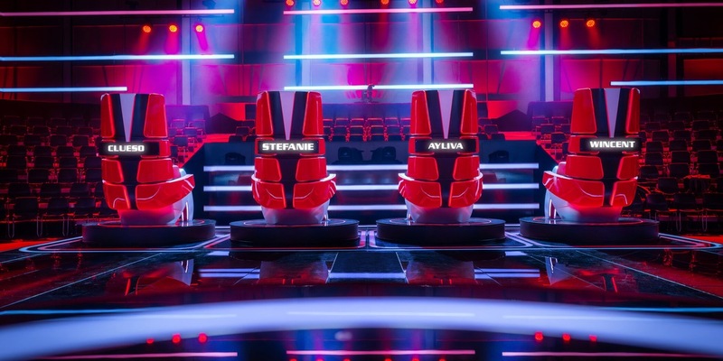 Wer gewinnt The Voice Kids? Ayliva, Clueso, Stefanie Kloß und Wincent Weiss suchen 2025 die beste junge Stimme Deutschlands - Foto: Joyn/Claudius Pflug, presseportal.de