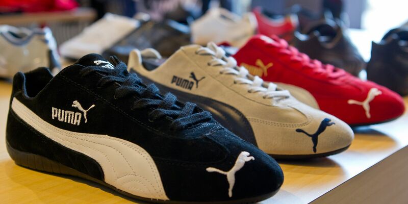 Puma will mit seinem Kult-Schuh «Speedcat» an der Retro-Welle mitverdienen (Archivbild). - Foto: picture alliance / dpa