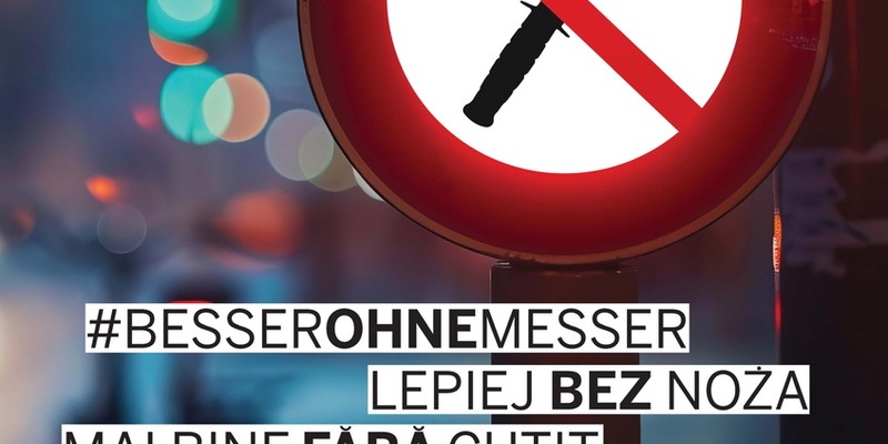 POL-UN: Kreis Unna - Polizei Unna startet Präventionskampagne #besserohnemesser zur Bekämpfung von Messergewalt - Foto: presseportal.de