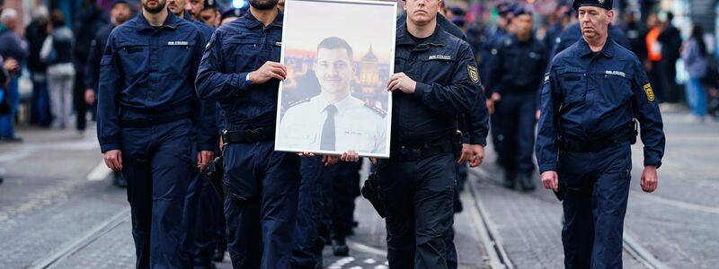 Bei dem Mannheimer Messerangriff wurde Ende Mai ein Polizist getötet. (Archivbild) - Foto: Uwe Anspach/dpa