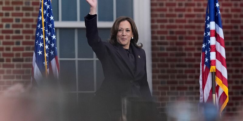 Insgesamt hat es für Harris bei der Wahl nicht gereicht. - Foto: Susan Walsh/AP