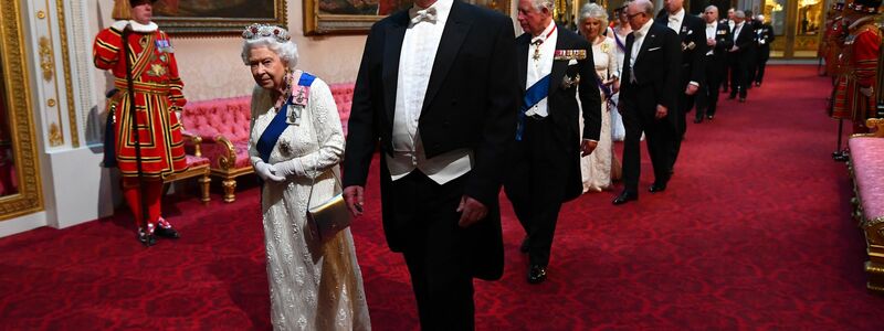 Die gestorbene Queen soll nicht sehr angetan von Trump gewesen sein. (Archivbild) - Foto: Victoria Jones/PA Wire/dpa