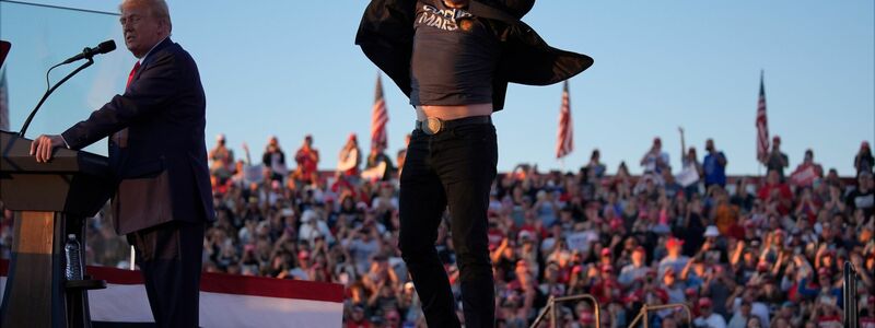 Trumps Sohn Don Jr. hat seinen Vater aktiv im Wahlkampf unterstützt. (Archivbild) - Foto: Evan Vucci/AP/dpa