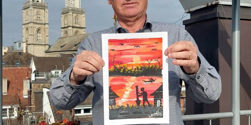 Kunst gegen Männer-Armut in Zürich - Foto: Pressetherapeut über pressetext.de