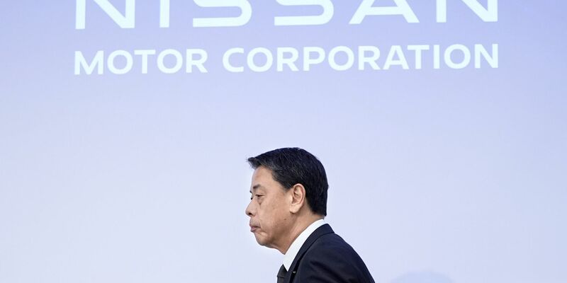 Nissan-Präsident Makoto Uchida kündigte am Donnerstag harte Sparmaßnahmen für den Konzern an. - Foto: ---/kyodo/dpa