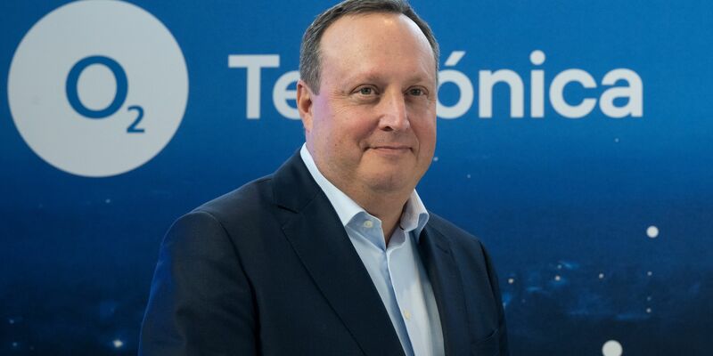 Markus Haas, Vorstandsvorsitzender von Telefónica Deutschland, aufgenommen in der Zentrale des Mobilfunk-Anbieters O2 Telefónica. - Foto: Sven Hoppe/dpa