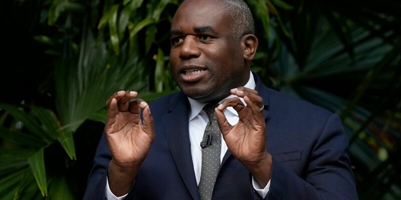 Der britische Außenminister David Lammy. (Archivbild) - Foto: Frank Augstein/AP Pool/dpa