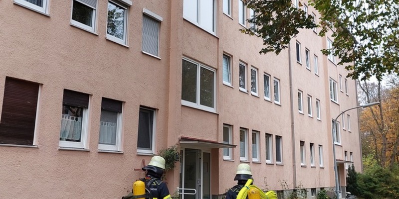 FW-M: Küchenzeile in Brand (Perlach) - Foto: presseportal.de