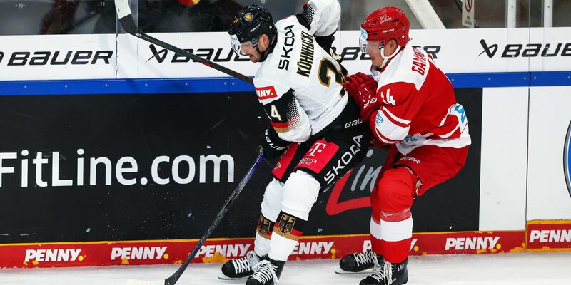 Daniel Schmölz vom ERC Ingolstadt traf für die DEB-Auswahl doppelt. - Foto: Daniel Löb/dpa