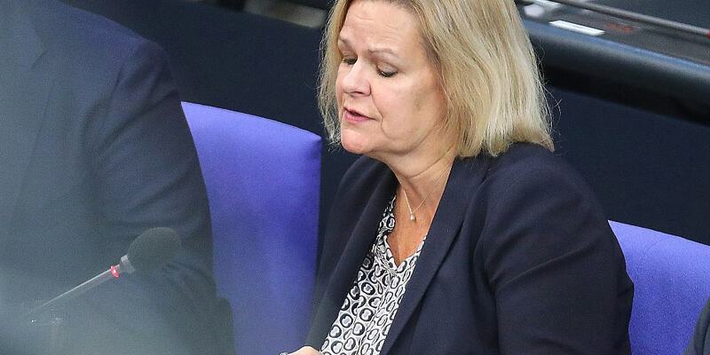 Nancy Faeser (Archiv) - Foto: über dts Nachrichtenagentur