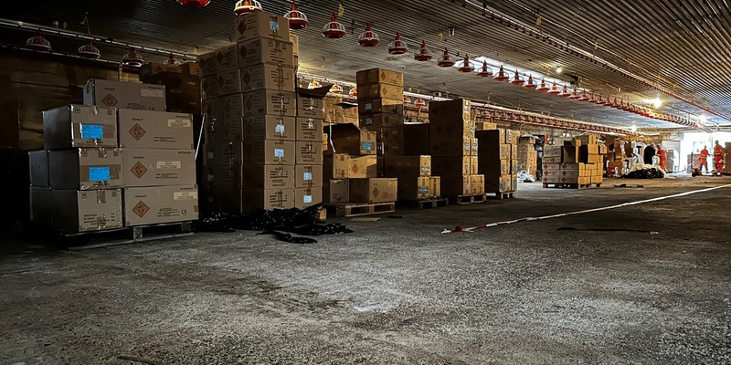 POL-EL: Erfolgreiche grenzüberschreitende Zusammenarbeit führt zur Sicherstellung illegaler Profifeuerwerkskörper in Millionenwert - Foto: presseportal.de