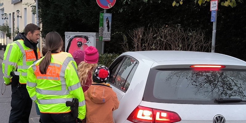 POL-DA: Groß-Zimmern: Blitz für Kids / Polizei kontrolliert Geschwindigkeit - Foto: presseportal.de