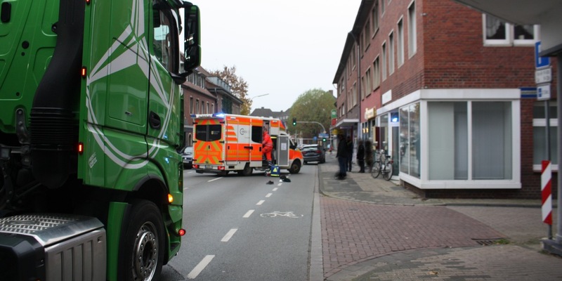 POL-COE: Dülmen, Münsterstraße/Rettungshubschrauber landet nach Unfall mit Fahrradfahrer - Foto: presseportal.de