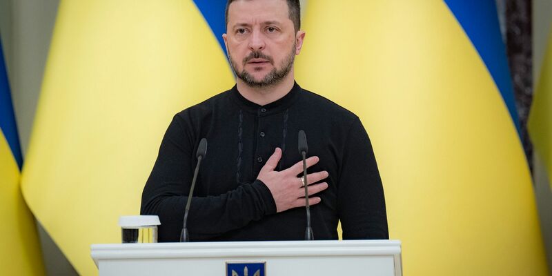 Trump spricht über Sicherheitsgarantien für die Ukraine (Archivbild). - Foto: Ukraine Presidency/Ukrainian Pre/Planet Pix via ZUMA Press Wire/dpa