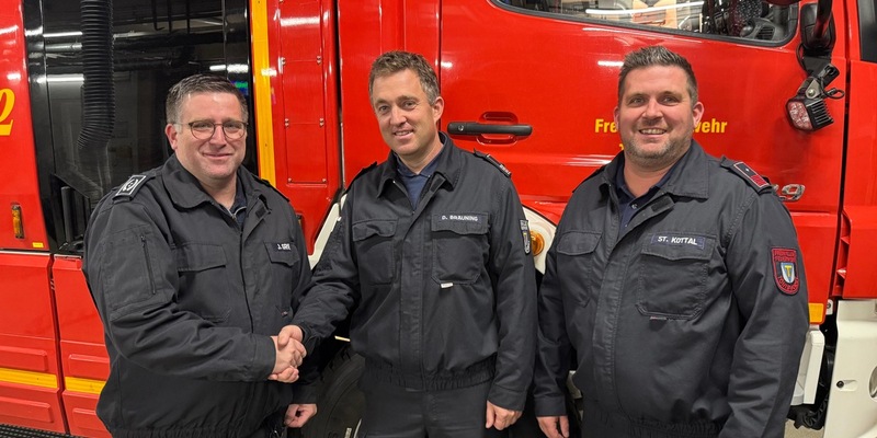 FW Tönisvorst: neue Führungskraft für die Tönisvorster Wehr - Foto: presseportal.de