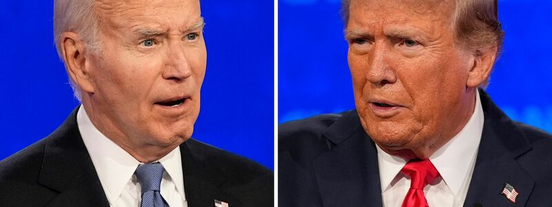 Die beiden Ex-Kontrahenten Biden und Trump treffen sich kommende Woche im Weißen Haus. (Archivbild) - Foto: Gerald Herbert/AP/dpa