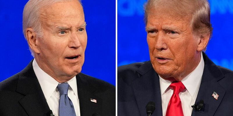 Die beiden Ex-Kontrahenten Biden und Trump treffen sich kommende Woche im Weißen Haus. (Archivbild) - Foto: Gerald Herbert/AP/dpa