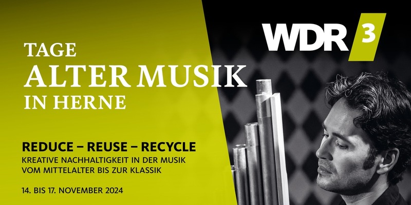 Kulturradio WDR 3 und Stadt Herne: 48. Tage Alter Musik in Herne starten am 14. November - Foto: presseportal.de