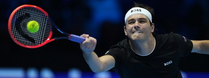 Taylor Fritz startete erfolgreich in die ATP Finals. - Foto: Antonio Calanni/AP