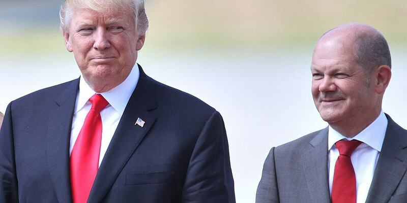 Donald Trump und Olaf Scholz (Archiv) - Foto: über dts Nachrichtenagentur