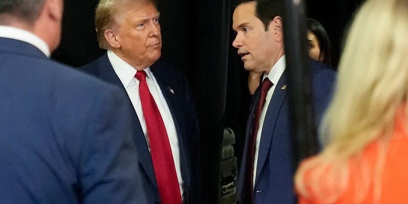 Marco Rubio war im vergangenen Wahlkampf ein loyaler Unterstützer Donald Trumps. (Archivbild) - Foto: Pablo Martinez Monsivais/AP/dpa