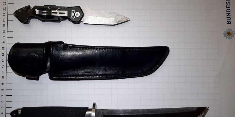 BPOL NRW: U-Haftbefehl vollstreckt - Bundespolizei stellt Messer und Drogen sicher - Foto: presseportal.de