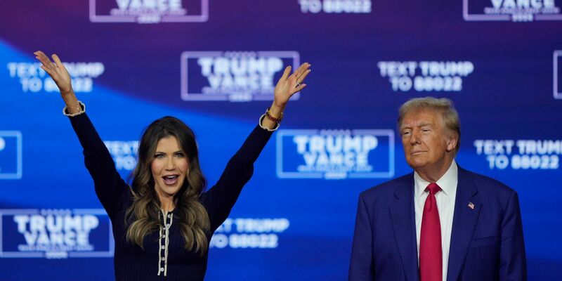 Kristi Noem soll Heimatschutzministerin werden. (Archivbild) - Foto: Matt Rourke/AP/dpa