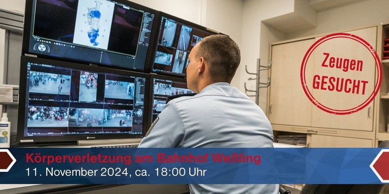 Bundespolizeidirektion München: Mehrere Gewaltdelikte im Bahnbereich / Bundespolizei sucht Zeugen - Foto: presseportal.de