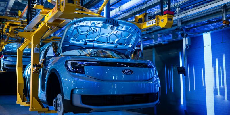 Ein Ford Explorer im Kölner Werk. - Foto: Marius Becker/dpa