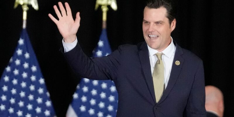 Matt Gaetz ist bisher Abgeordneter im US-Repräsentantenhaus. (Archivbild) - Foto: John Bazemore/AP