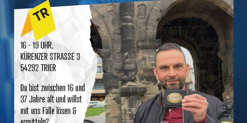 POL-PPTR: Landesweite Crime Night - auch in Trier - Foto: presseportal.de